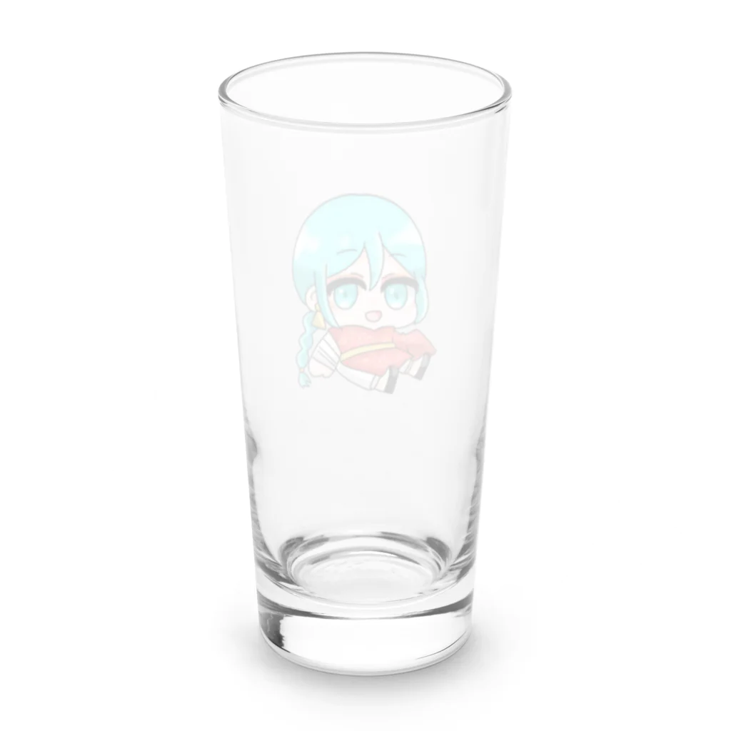 スライムバケツ店の月崎家な冷音 Long Sized Water Glass :back