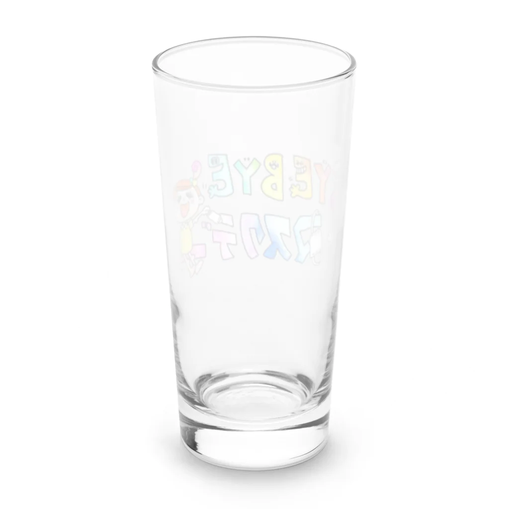 ubuge - うぶげ -の(color)バイバイマスクデーグッズ Long Sized Water Glass :back
