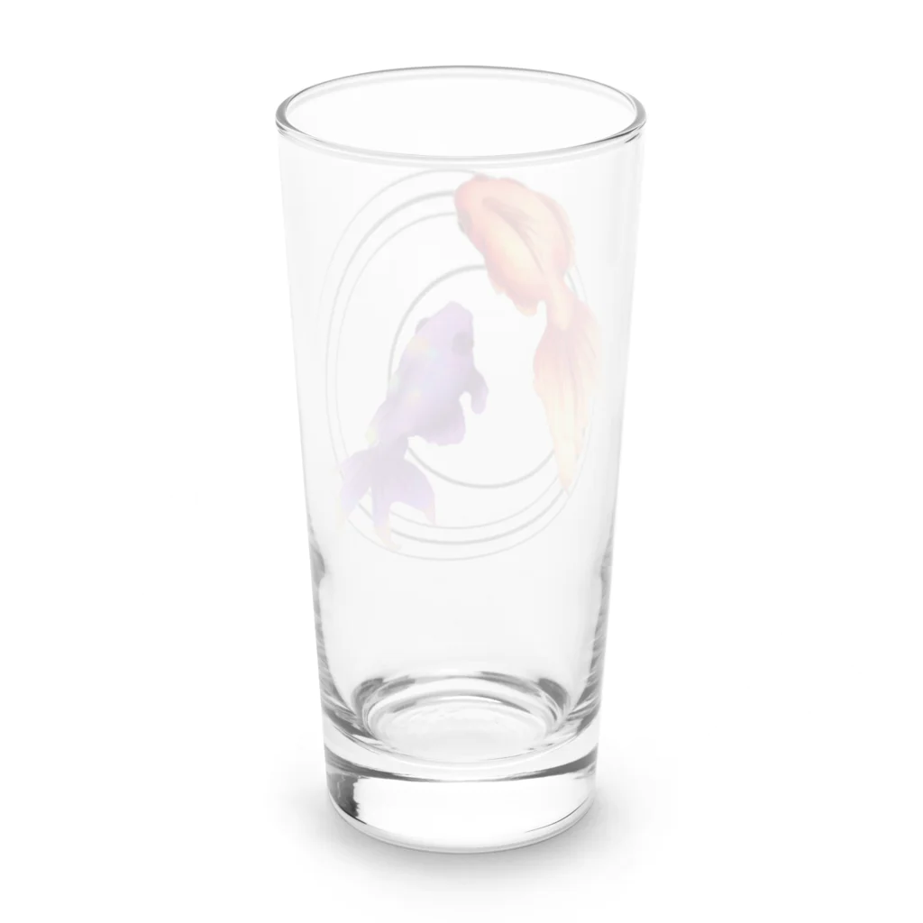 ari designの金魚づくし一ものがたり（水面バージョン） Long Sized Water Glass :back