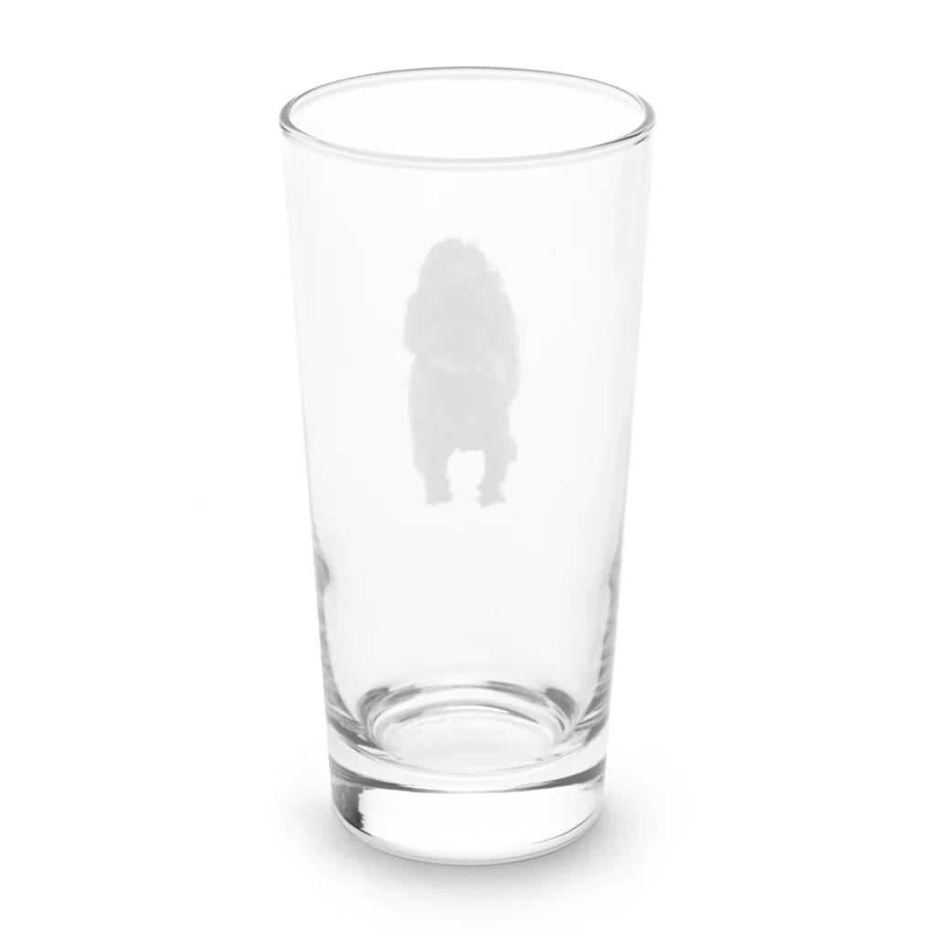 おっぽ君のノーマル犬 Long Sized Water Glass :back