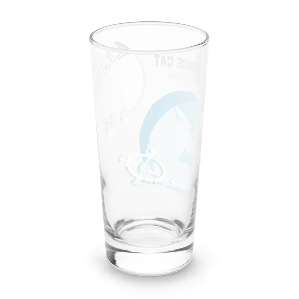 ビューン ワークスの宇宙猫 Long Sized Water Glass :back