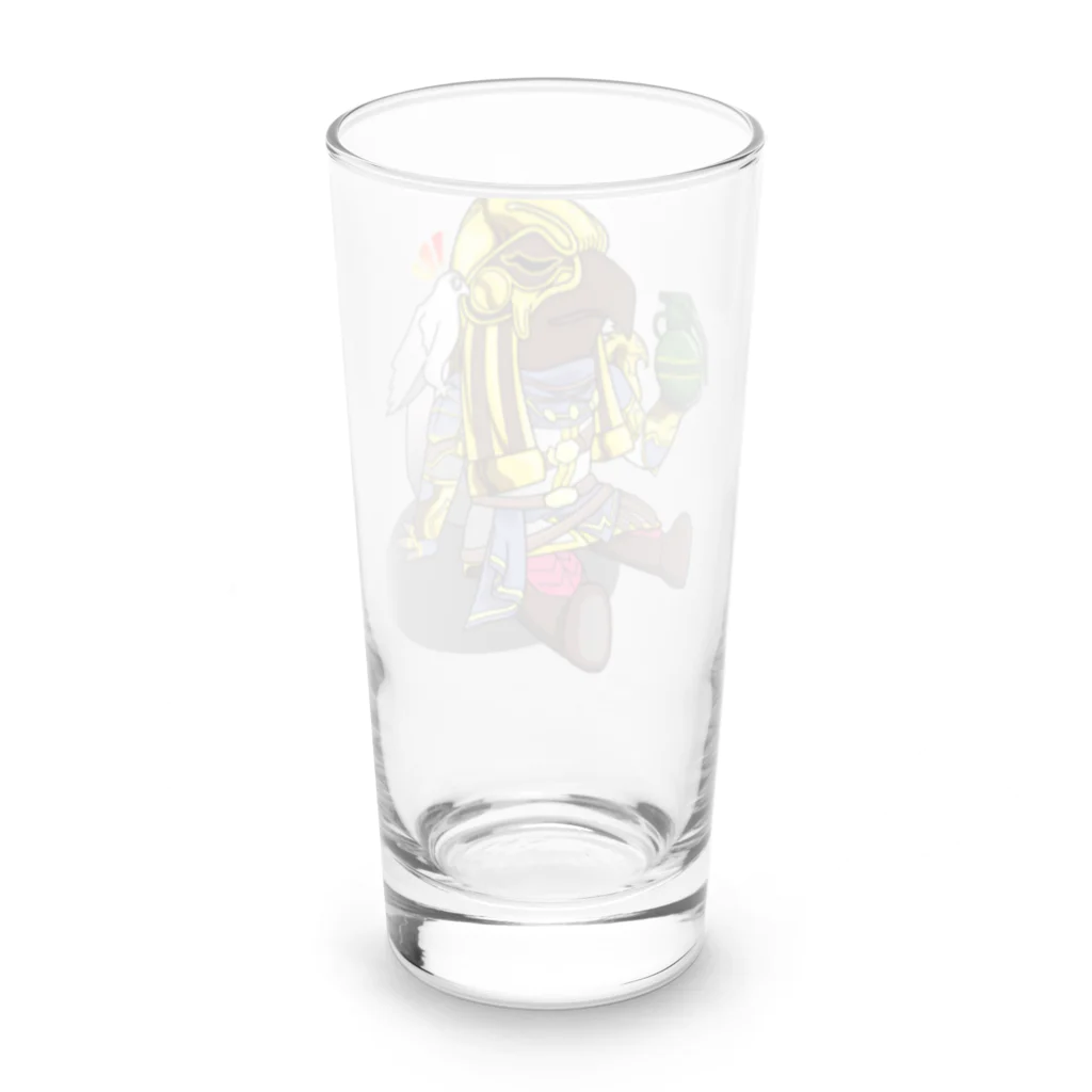 にぃにのオリジナルグッズSHOPのホルスなにぃに Long Sized Water Glass :back