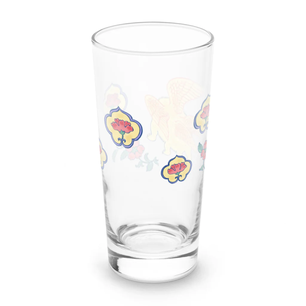 momoyama-goodsの陶磁器の帝江チャンロング Long Sized Water Glass :back