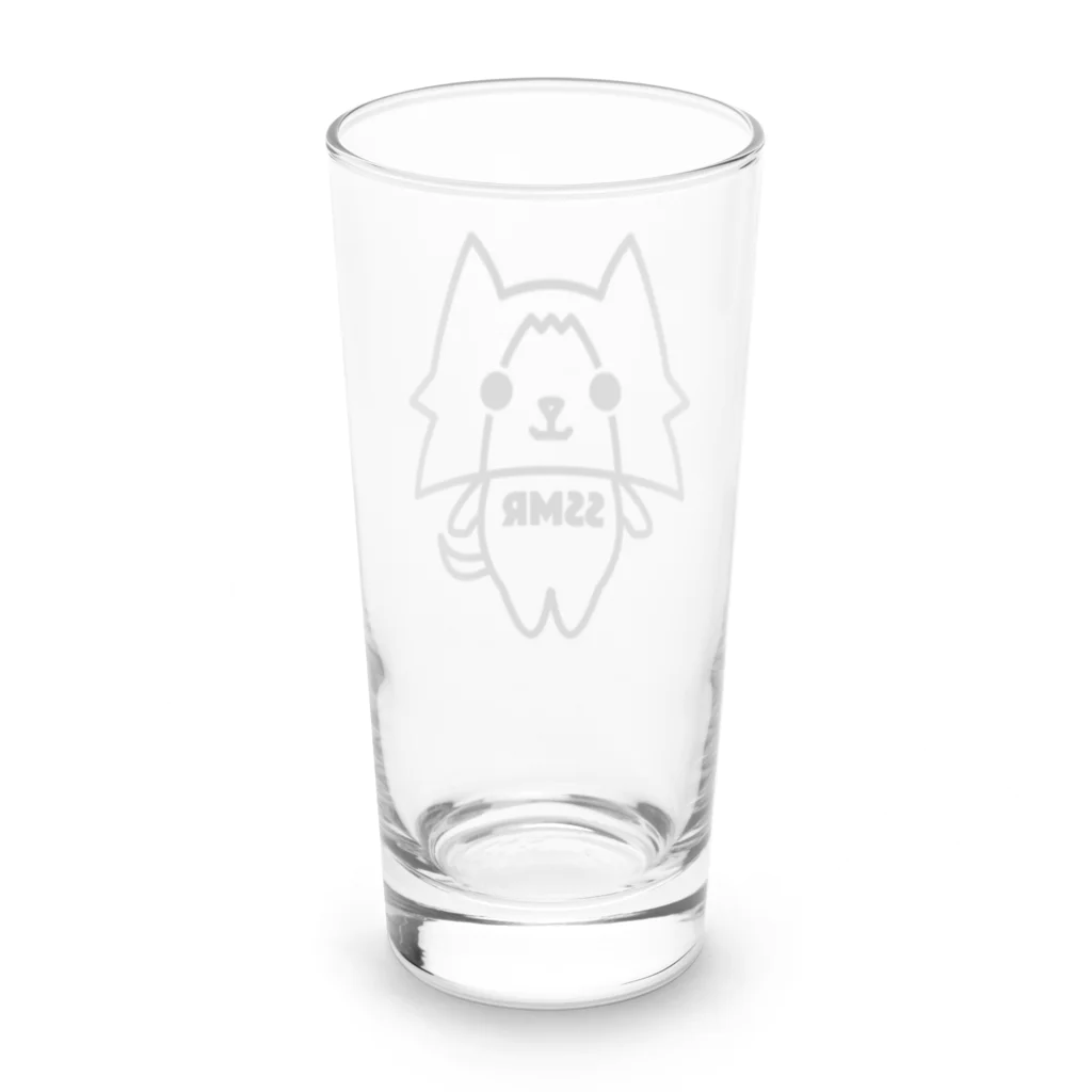 TUNA-CUNの猫のししまる「SSMR」 Long Sized Water Glass :back