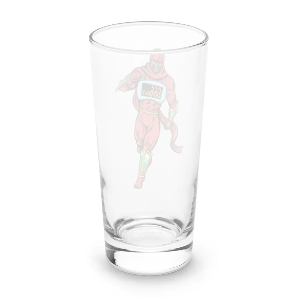 ニンジャスレイヤー公式/ダイハードテイルズのMAGURO NINJASLAYER Long Sized Water Glass :back