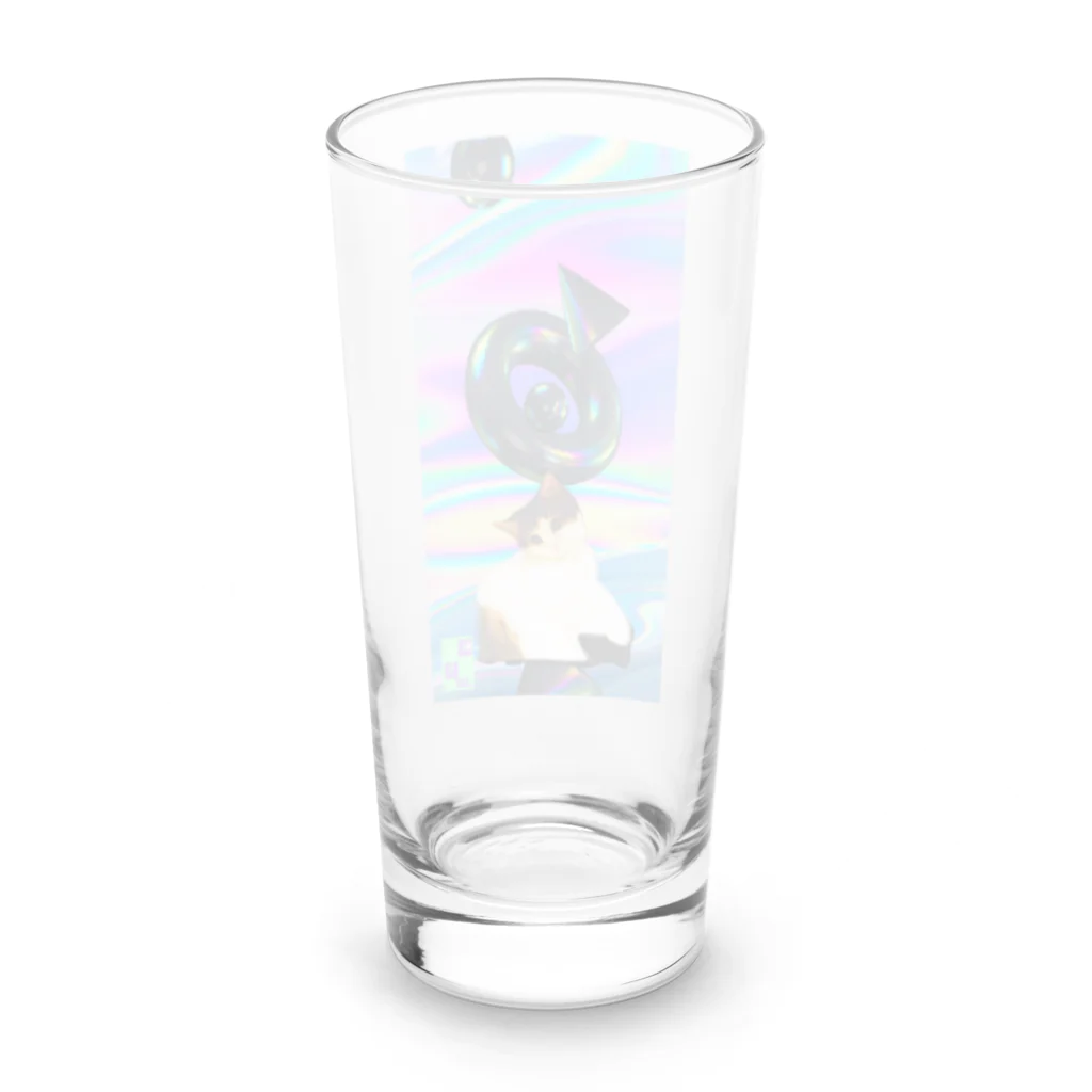 momo_emiのネオン2022 Long Sized Water Glass :back