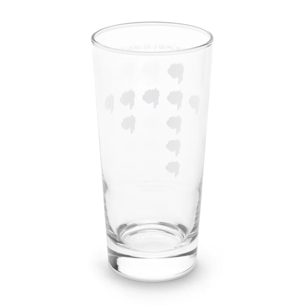 duckzの山梨県（ヤマナシのヤ） Long Sized Water Glass :back
