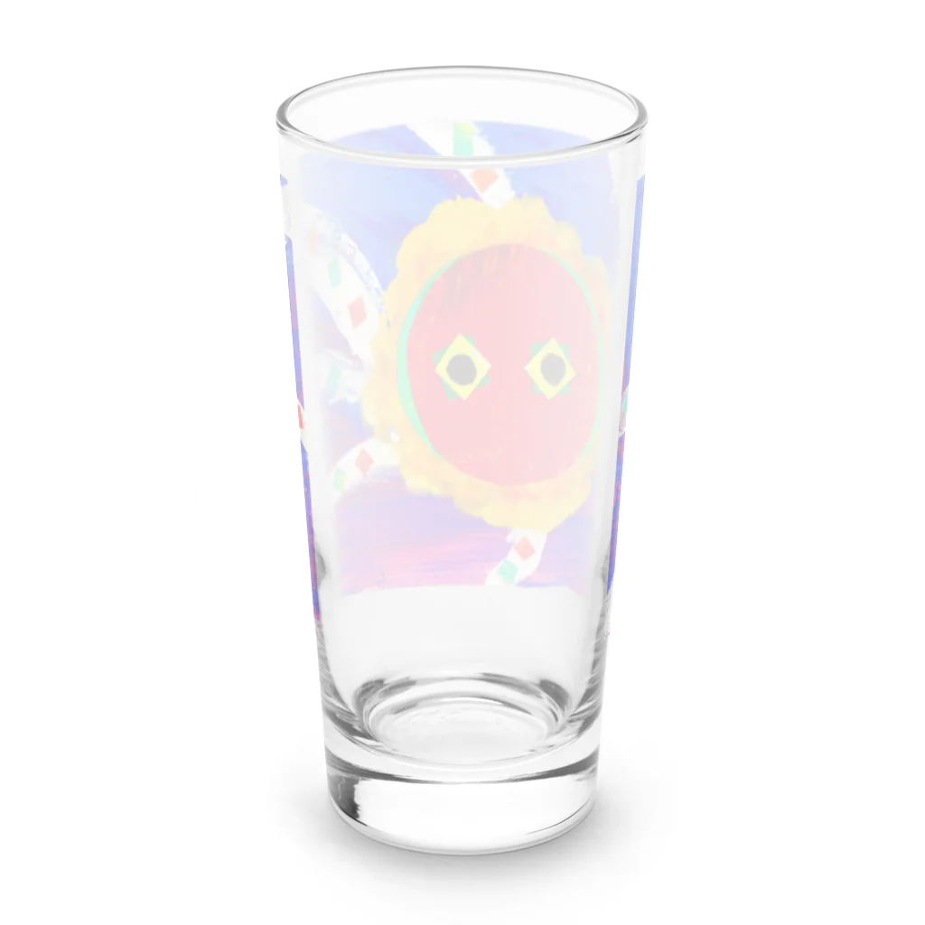 MAYUMAROの太陽の Long Sized Water Glass :back