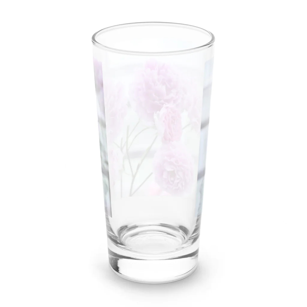 虚空の蔵雑貨店の紫の薔薇 Long Sized Water Glass :back