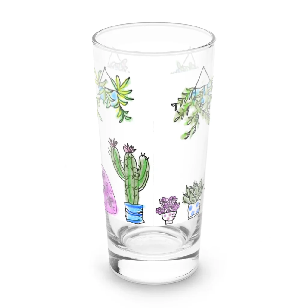 innmi′s galleryの花ネズミ Long Sized Water Glass :back