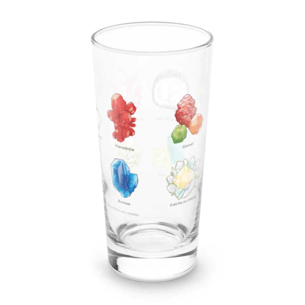 かみまの12 Minerals Long Sized Water Glass :back