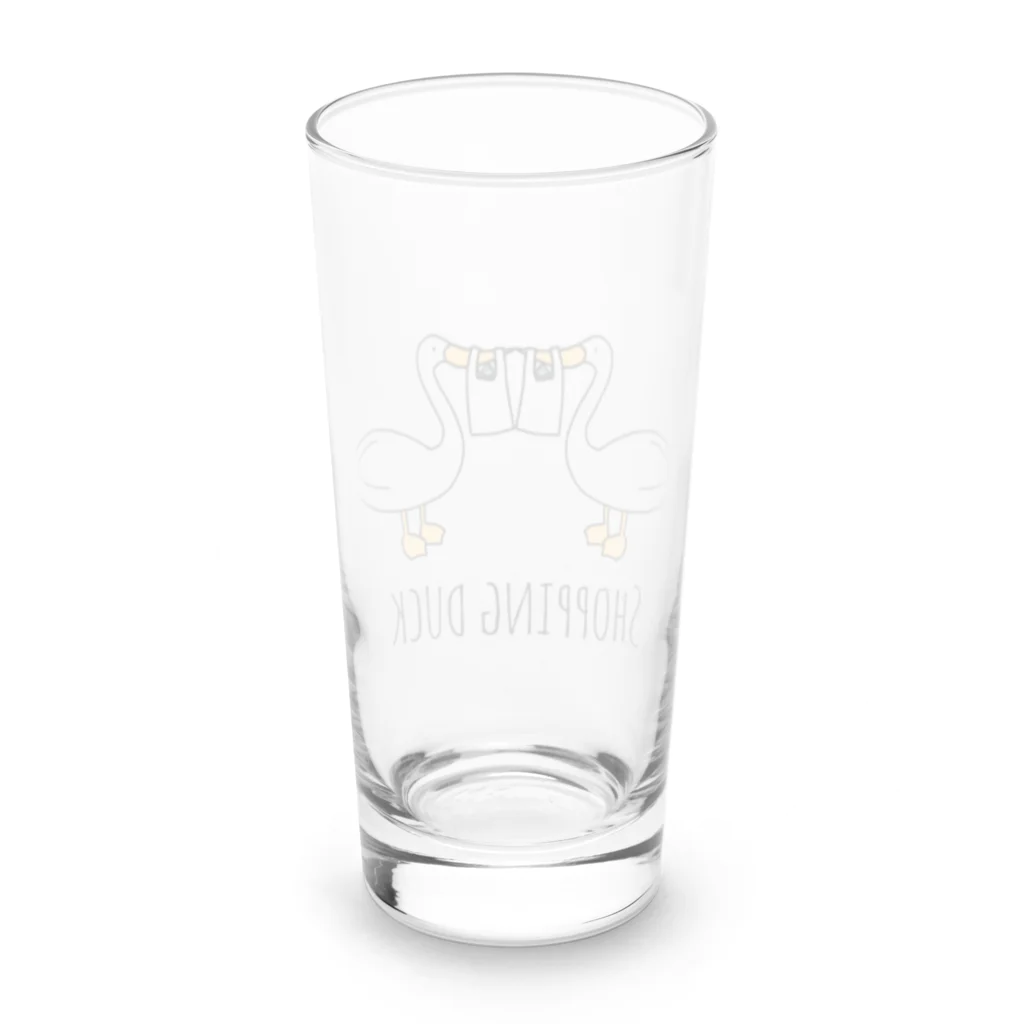 Mrs.Bean/ミセスビーンのショッピングダック Long Sized Water Glass :back