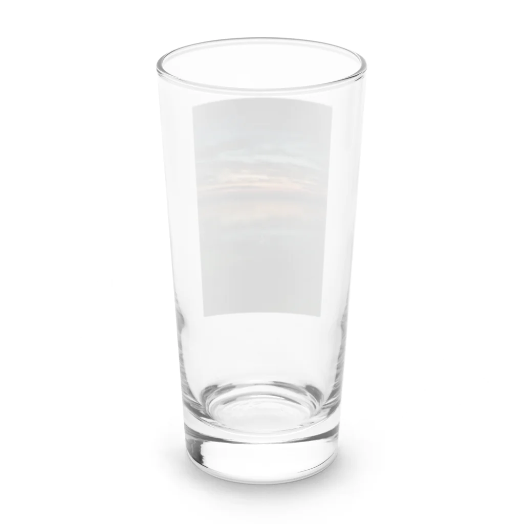 lostの暮れなずむ白鳥 Long Sized Water Glass :back