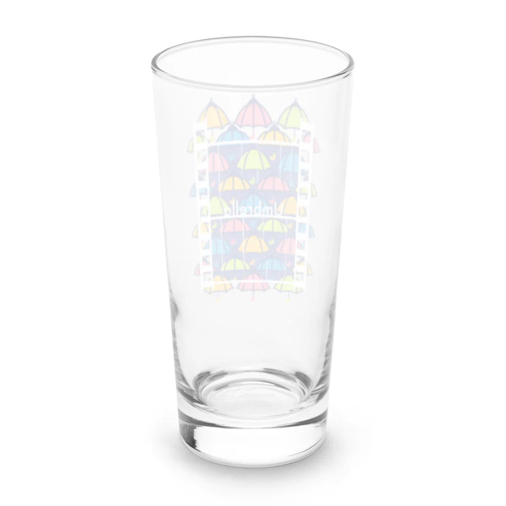 ハナドリカ SUZURI店の雨傘の照明 Long Sized Water Glass :back