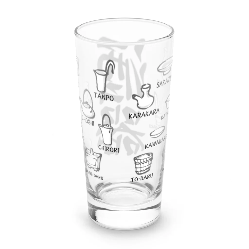 倉戸みとのしゅきしゅきグラス（酒器） Long Sized Water Glass :back