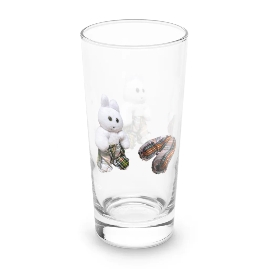 くまきちショップやさんのきんたろきぶん Long Sized Water Glass :back