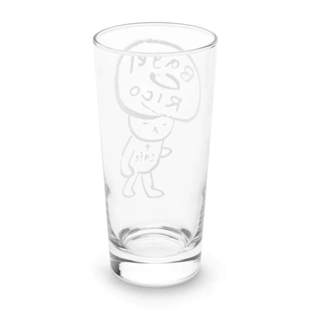 Bagel Rico（ベーグルリコ）のベーグルヘッドちゃん Long Sized Water Glass :back