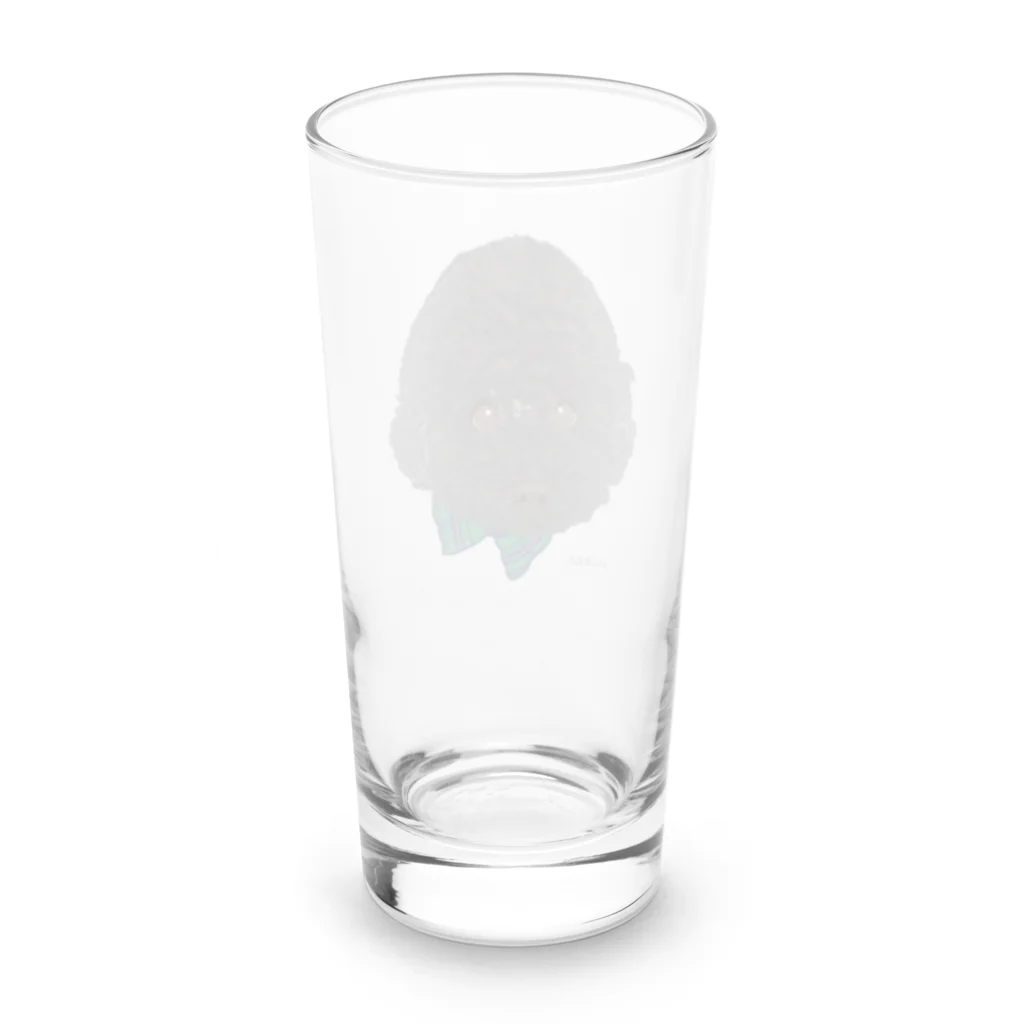 nuuko_artのいぬのクックさん Long Sized Water Glass :back