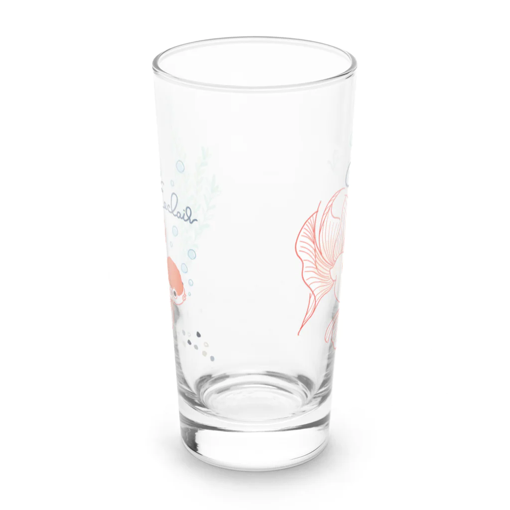 N-huluのエクレア Long Sized Water Glass :back