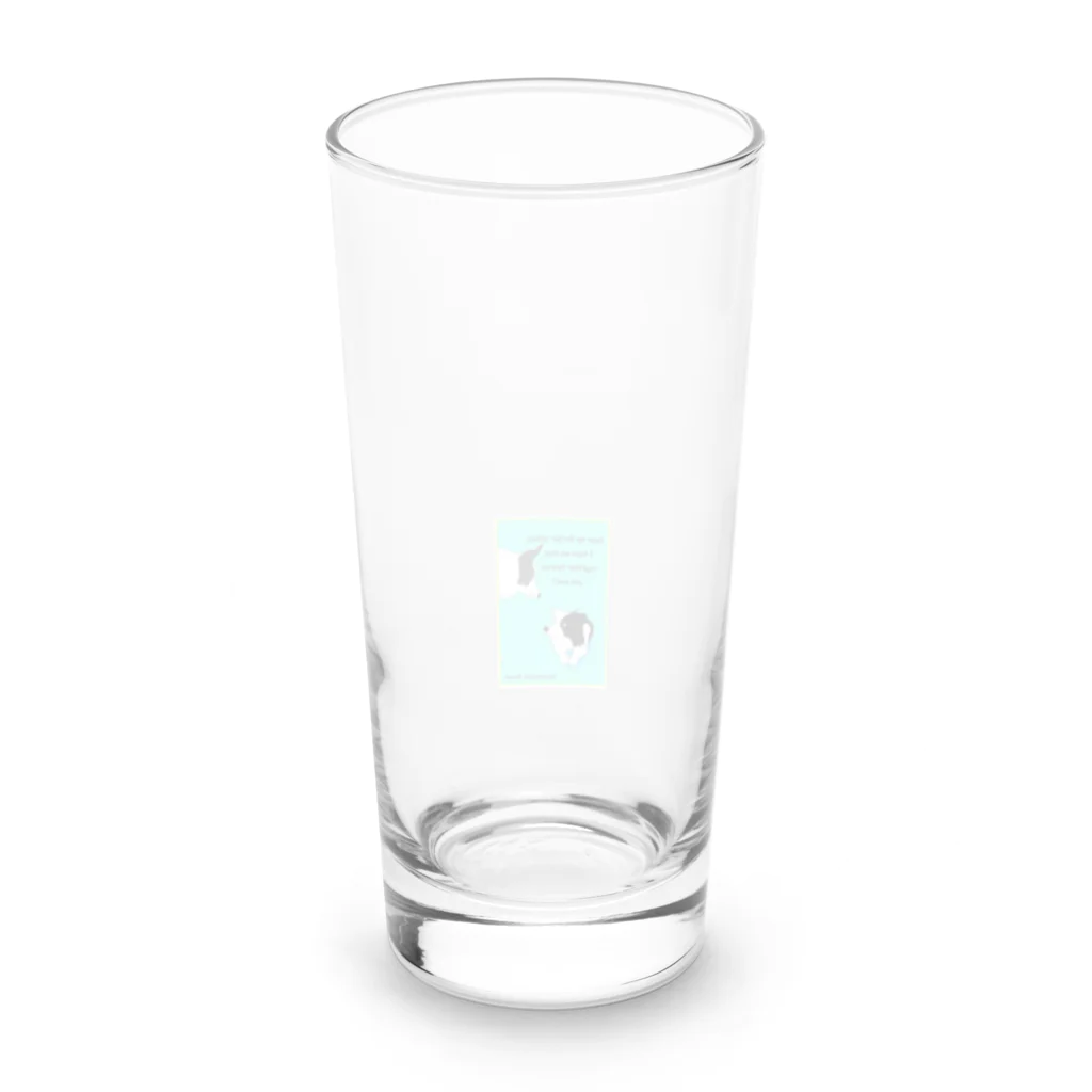 Bordercollie StreetのBorder Collie 89 Long Sized Water Glass :back