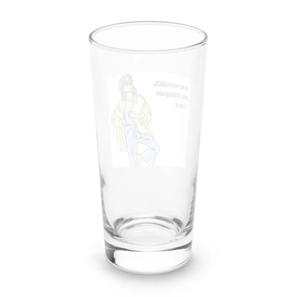 ©️みるの丸の内OLのつぶやきグッズ Long Sized Water Glass :back