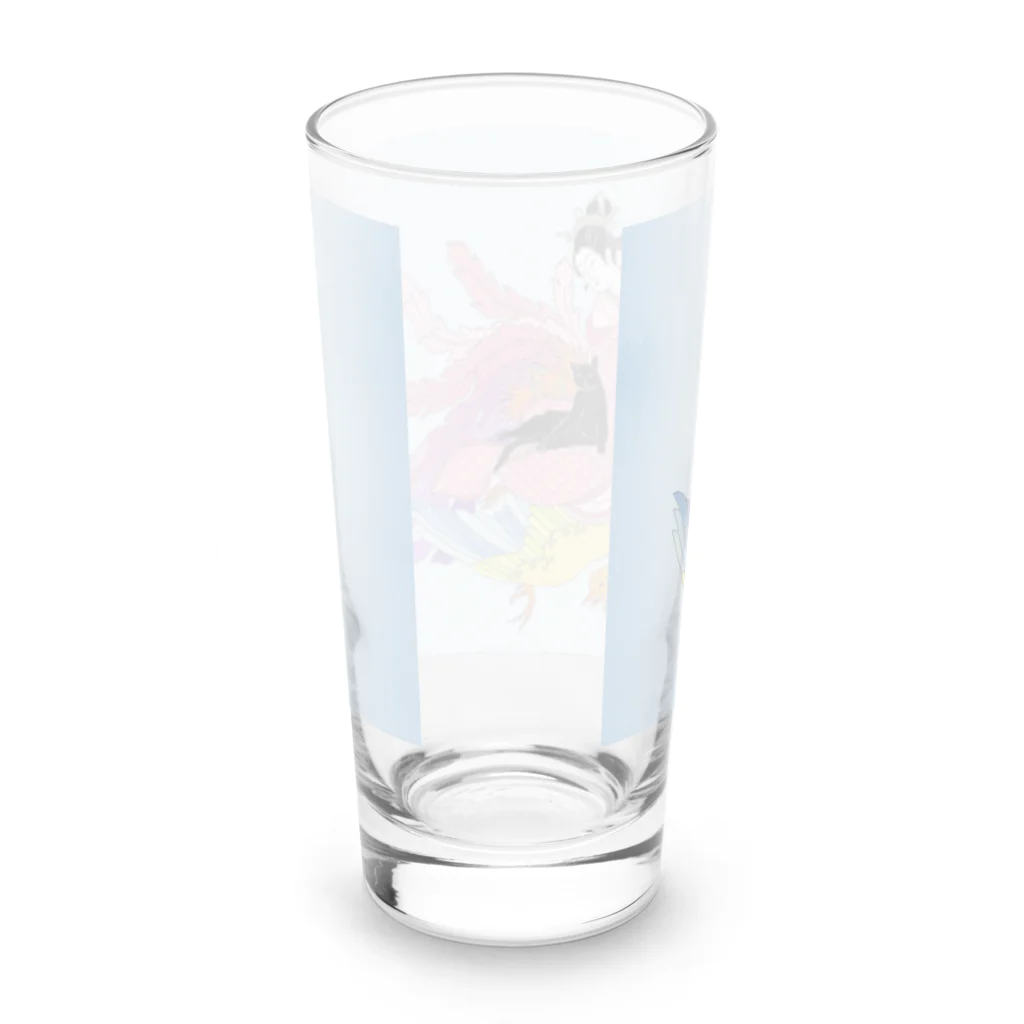 keeeeeep smilingの空活 （カメラ初心者） Long Sized Water Glass :back