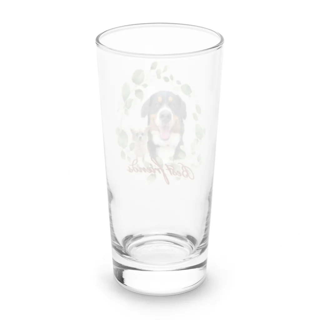 Linlin Houseのチワバニちゃん(リース) Long Sized Water Glass :back