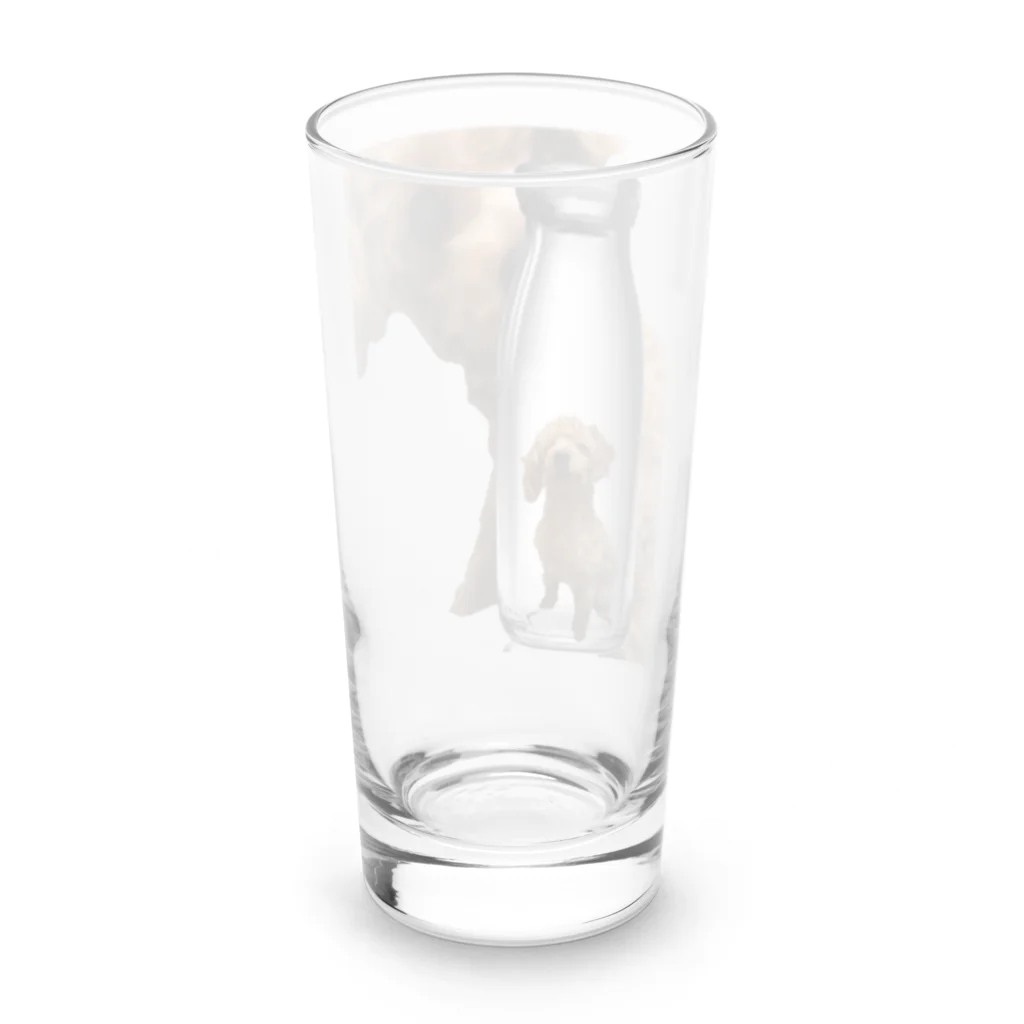 Ru.xxxのトイプードル☆Ru. Long Sized Water Glass :back