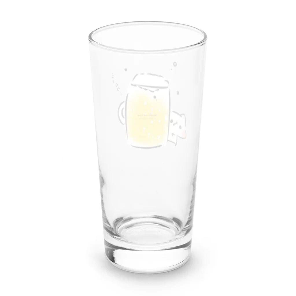 灯さかすのビールましまろう Long Sized Water Glass :back