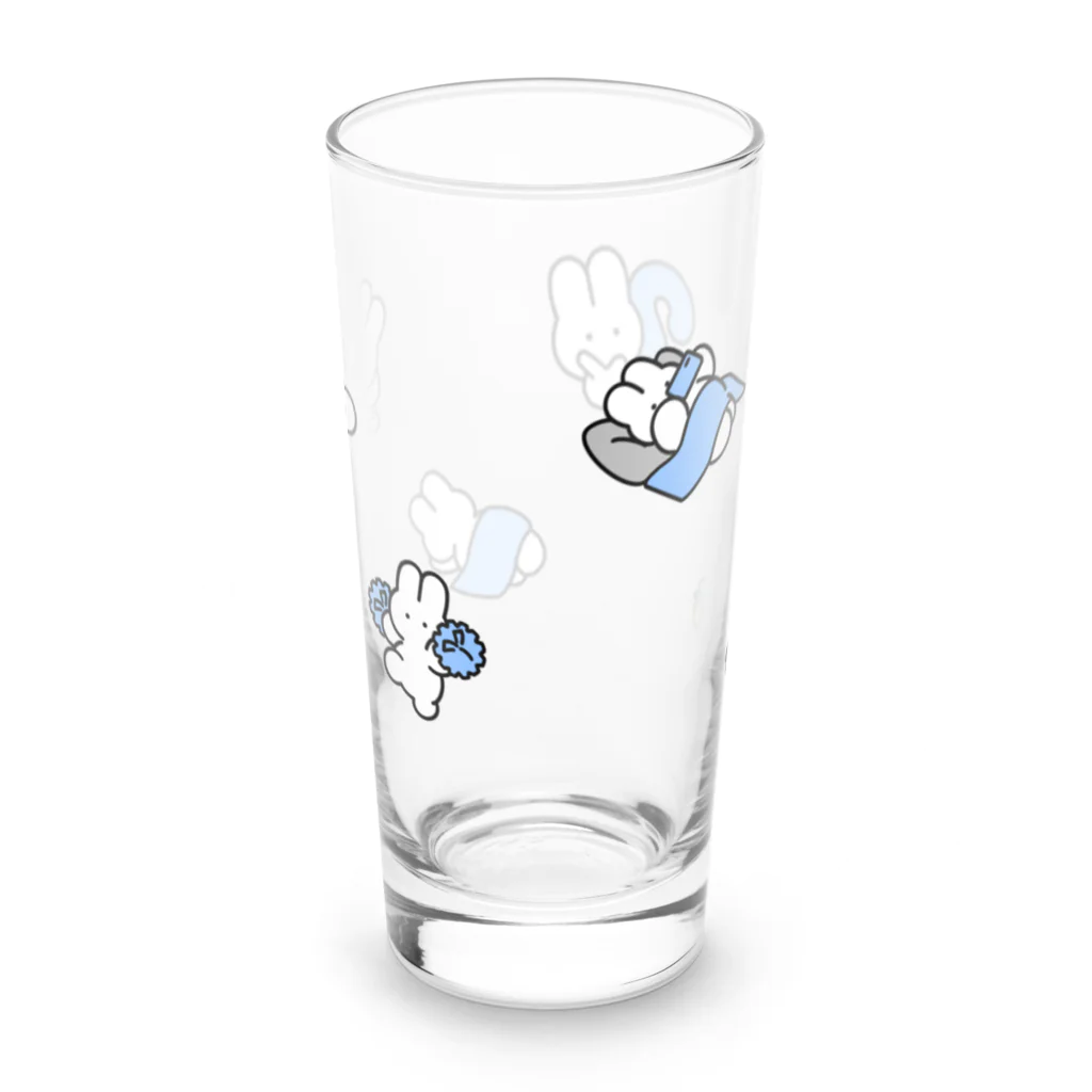 nsnのBLUE Long Sized Water Glass :back