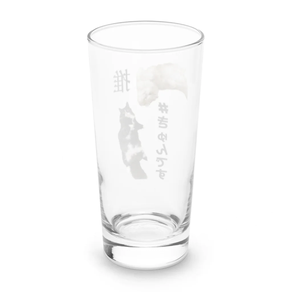 とげ🐈‍⬛ペケ🐈shopの推活とげペケ Long Sized Water Glass :back