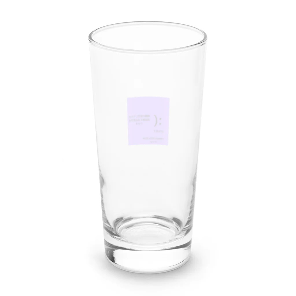 pineneのブルースクリーン Long Sized Water Glass :back