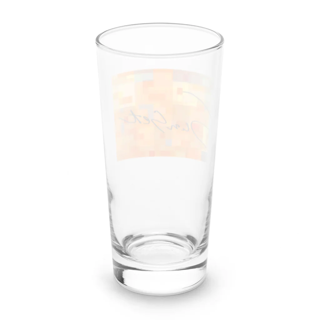 little MAKES.のある日の夕暮れドット Long Sized Water Glass :back