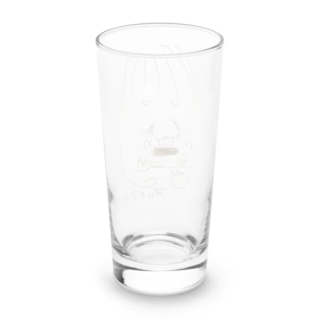 みも画伯のヌッタヌタ Long Sized Water Glass :back