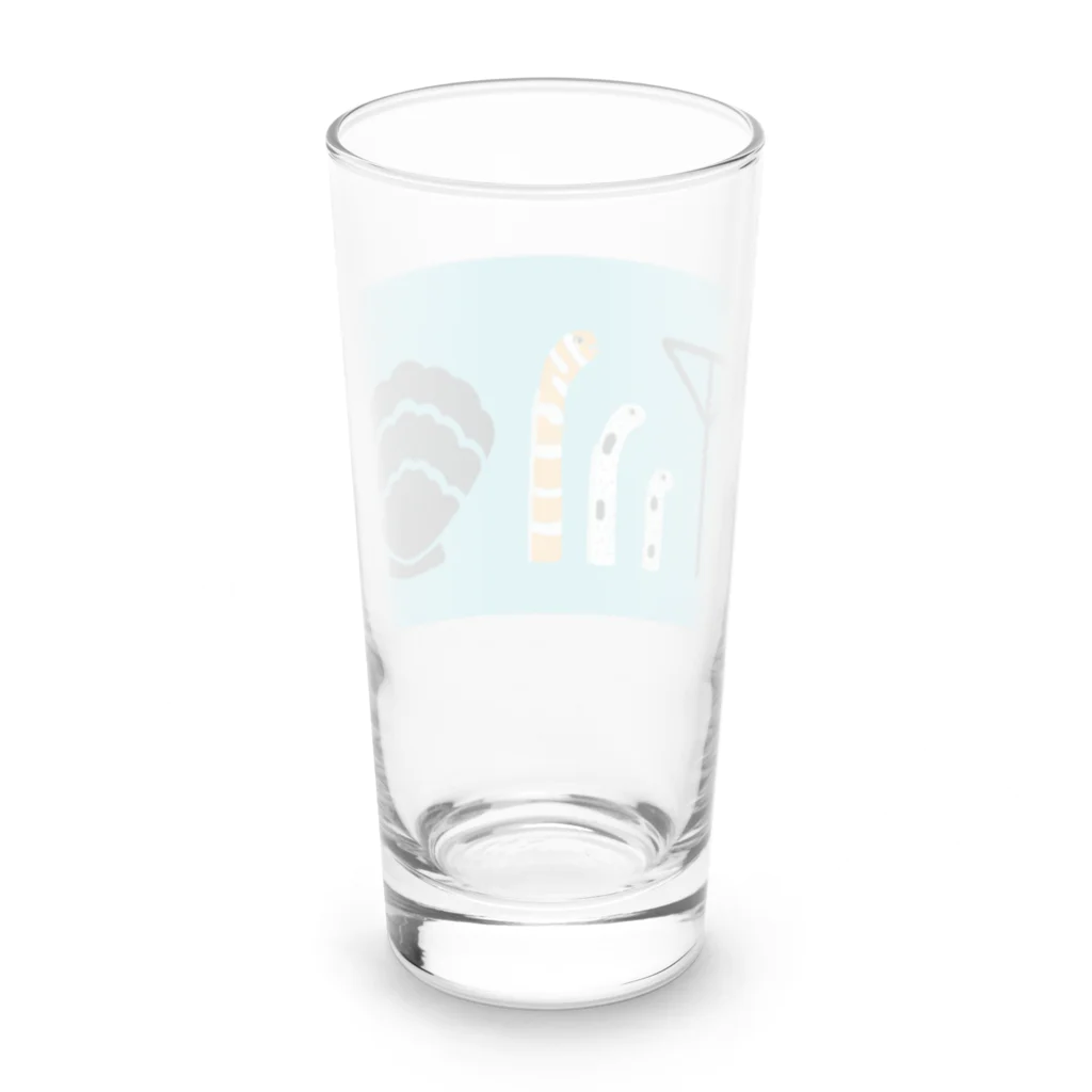Sunのお店の電波チンアナゴ＆貝-Fi Long Sized Water Glass :back