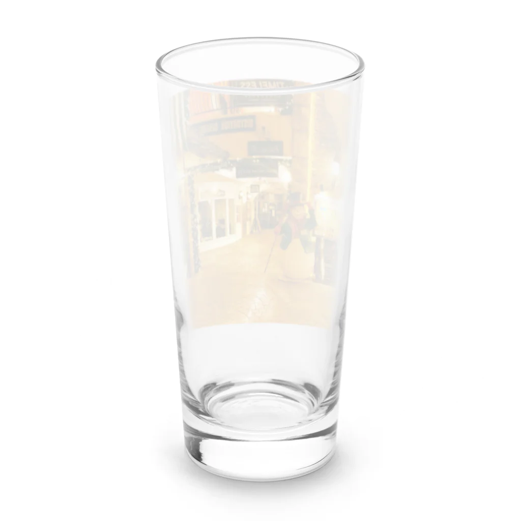 7SevenThree3のやぁ、ボクはスノッチ。よろしく Long Sized Water Glass :back