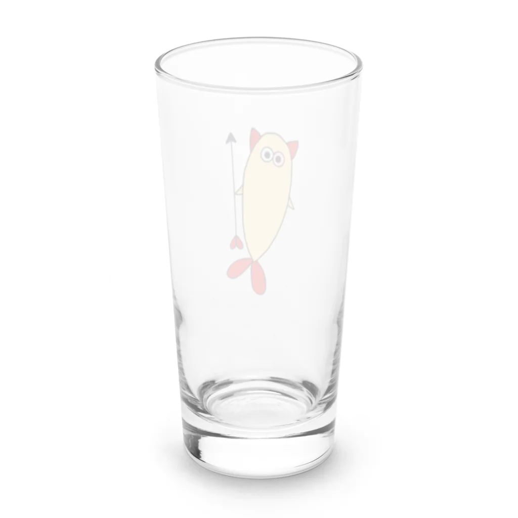 shrimp catのshrimp cat Long Sized Water Glass :back