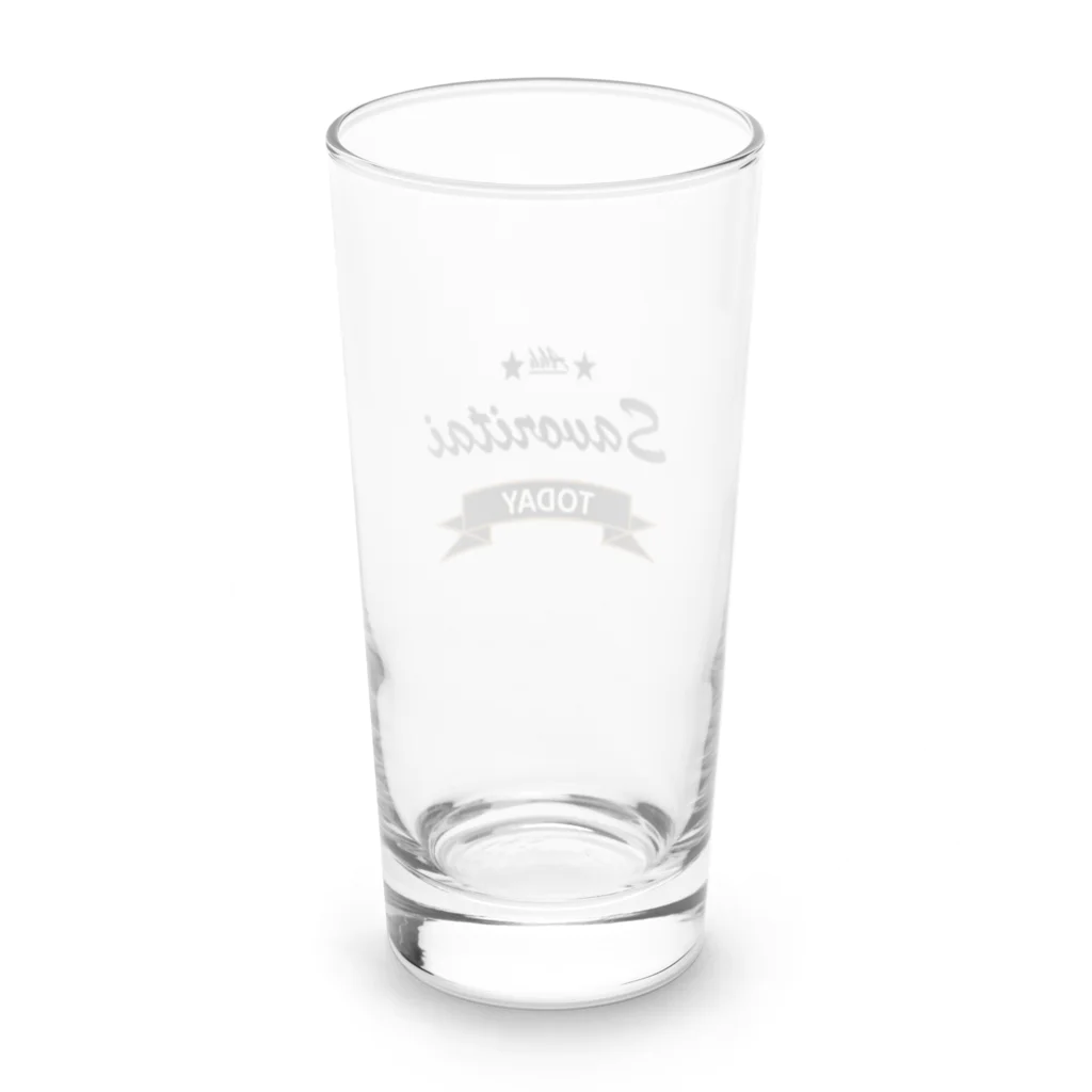 Kimamaのあぁ、サボりたい。 Long Sized Water Glass :back