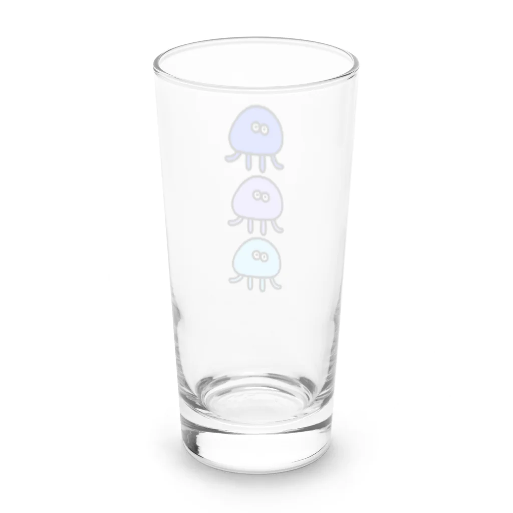 あっちのちょふ。のくらげくん Long Sized Water Glass :back