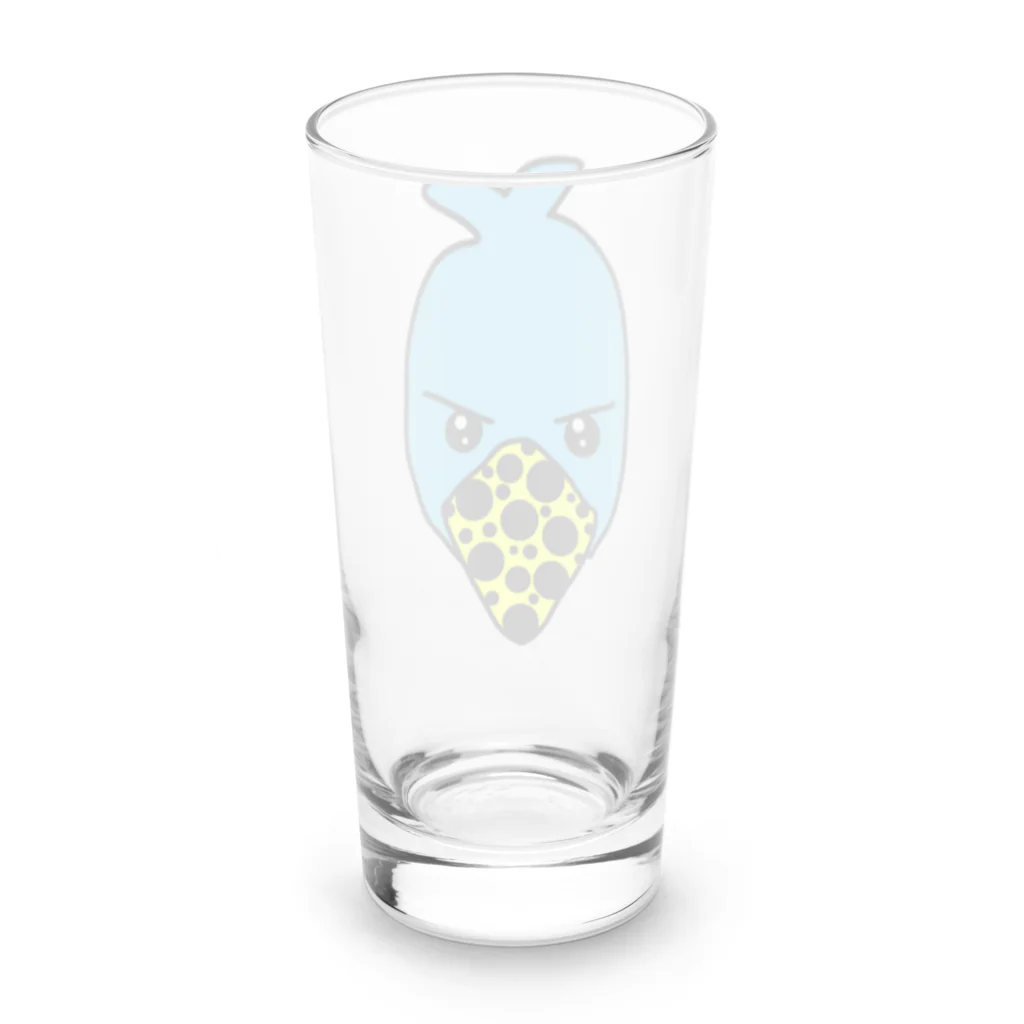 Regina Ｙ.Ｙのドット ハシビロくん Long Sized Water Glass :back