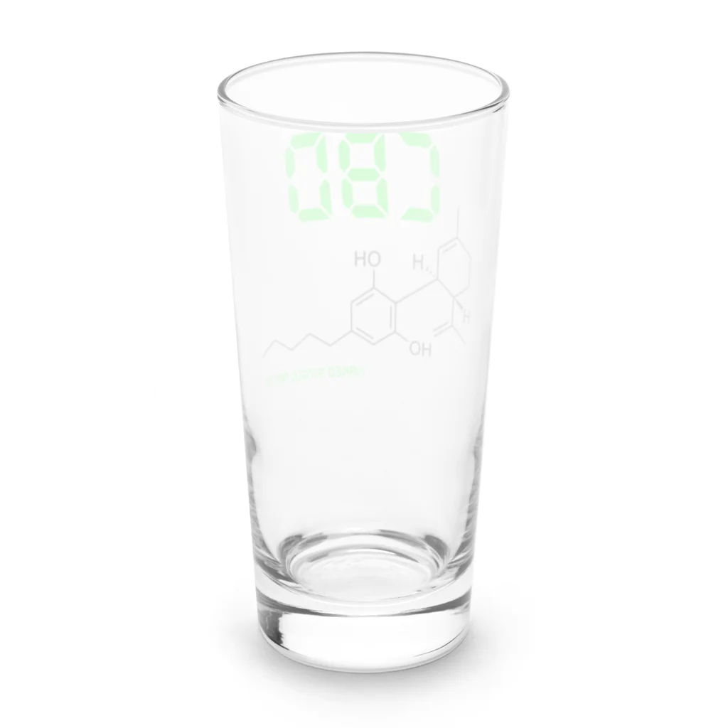 はだかのとくいてんのCannabidiol Long Sized Water Glass :back