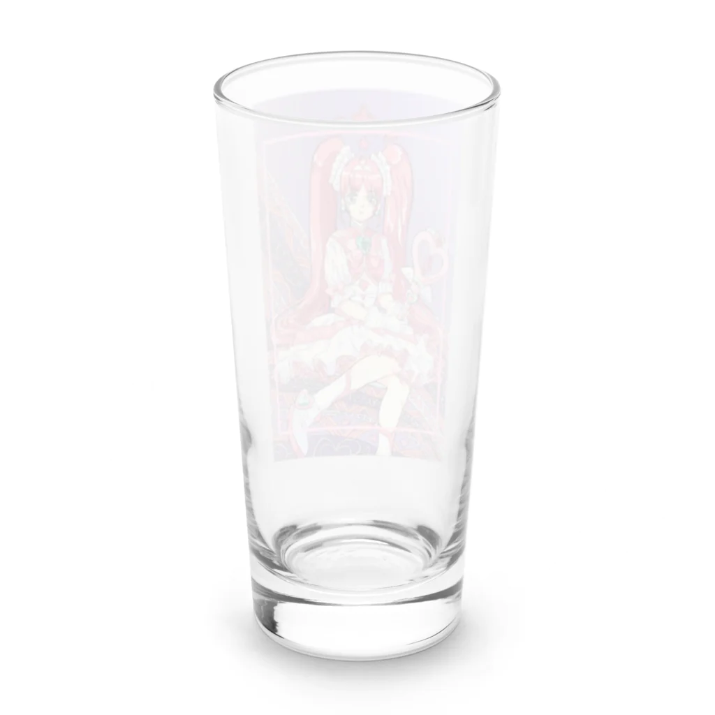 時限爆弾の魔法少女バミちゃん Long Sized Water Glass :back