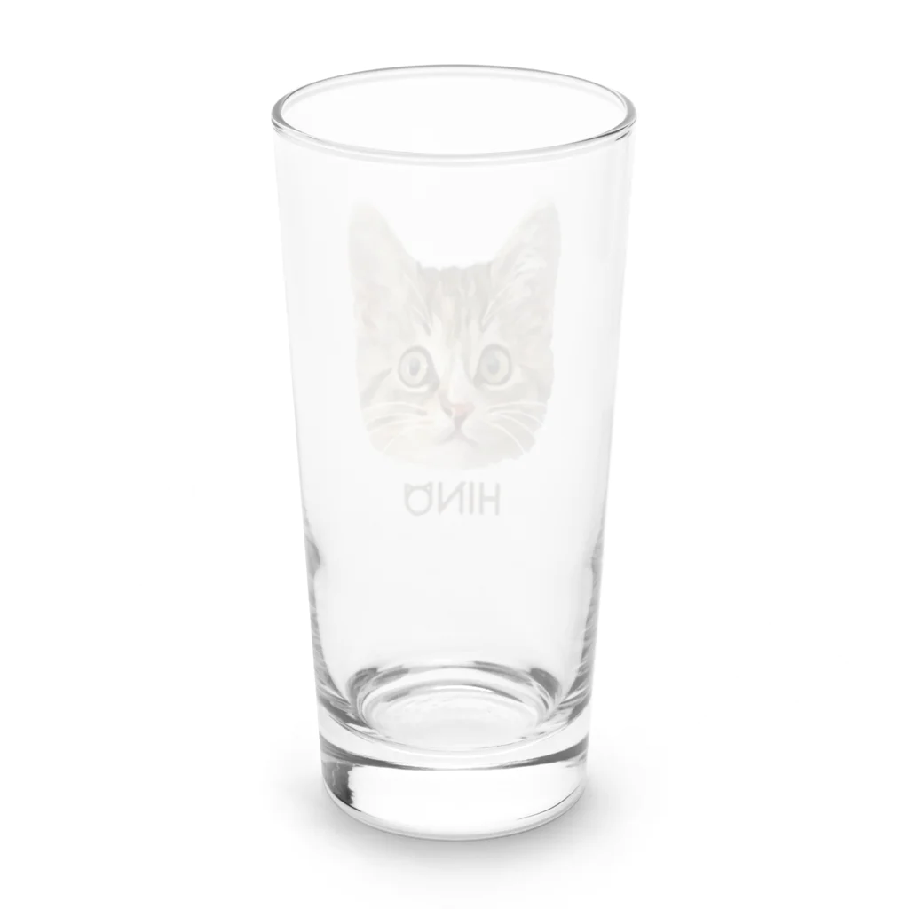 ひのちゃんねる- hino channel のひのちゃんねる Long Sized Water Glass :back