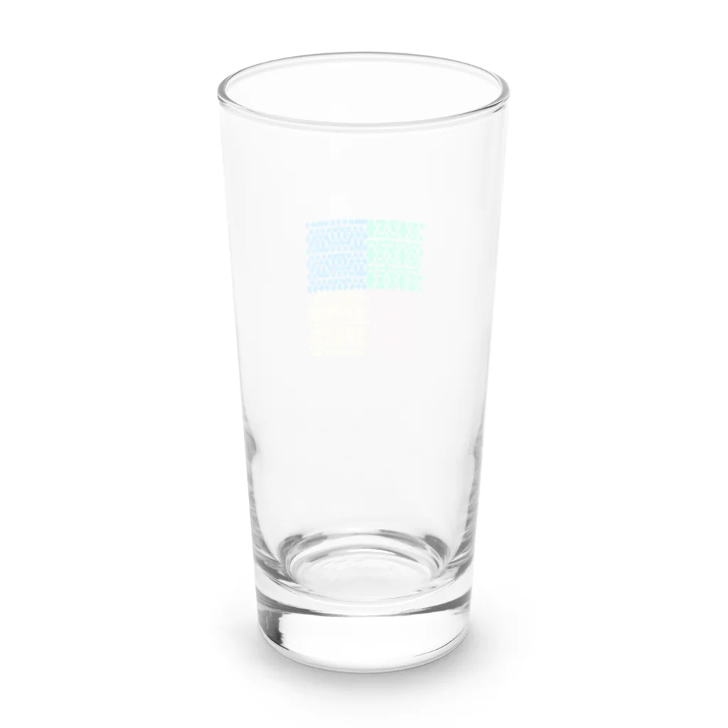 neboworksのなんか読み取れそうなシカク Long Sized Water Glass :back