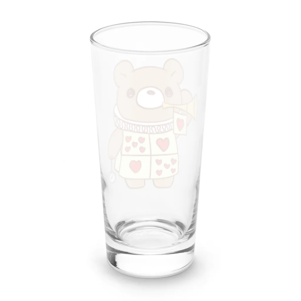 みゃい🧸🐾のアリスに出てきそうなくみゃ Long Sized Water Glass :back