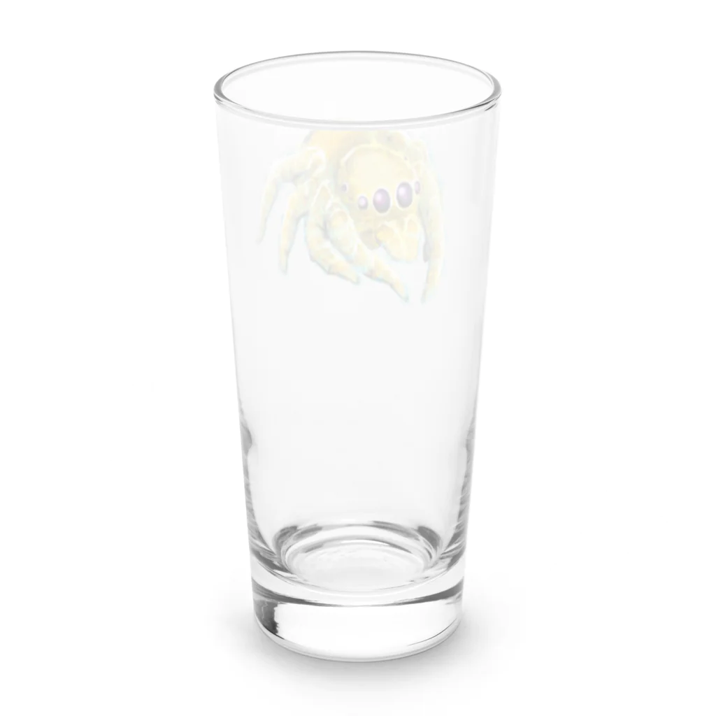 924号のハエトリグモっぽい柄 Long Sized Water Glass :back