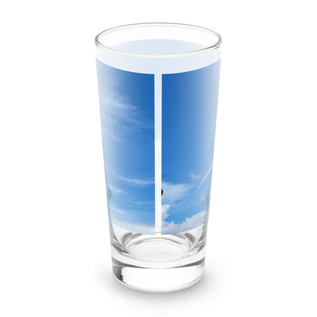 ♪mamashiro♪のリョク君 Long Sized Water Glass :back