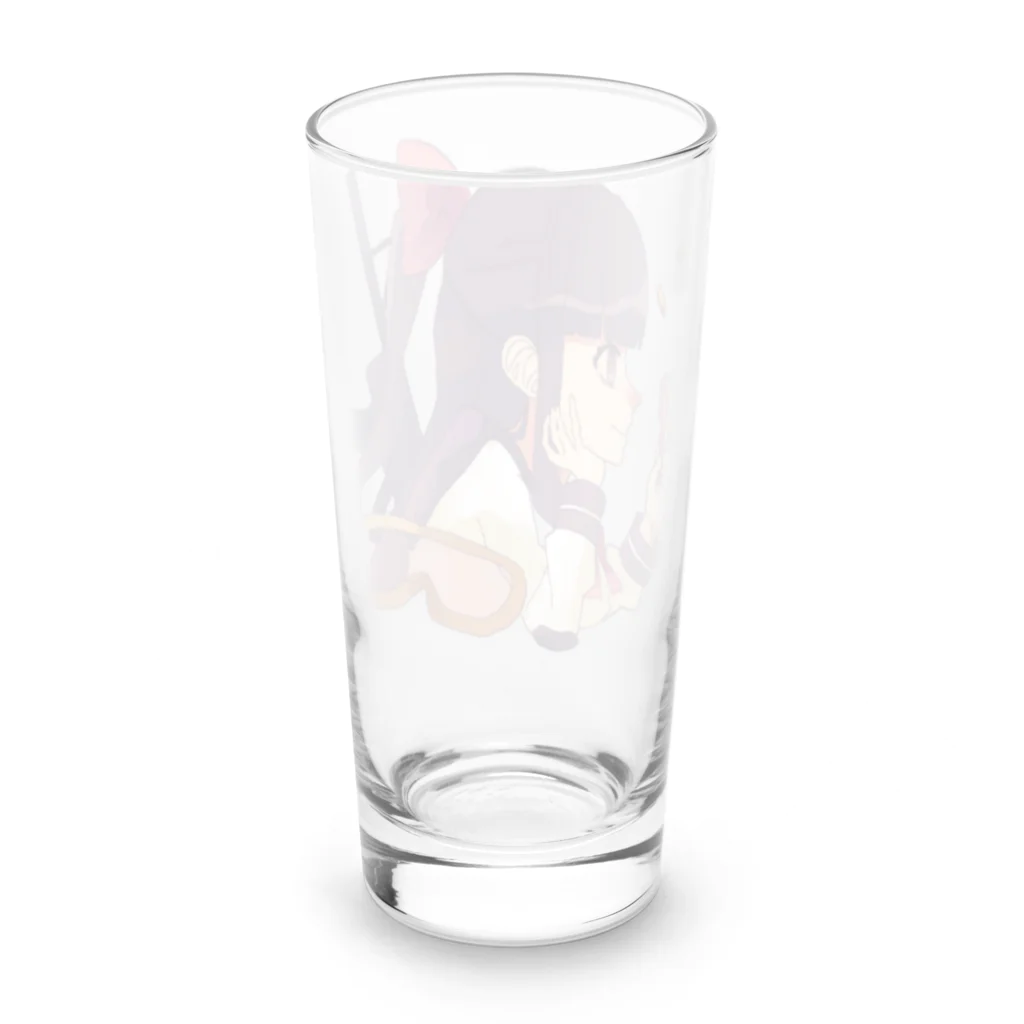 この世の終わりみてぇな浅葱共のグッズ持ち寄り集会場。の清香 round Long Sized Water Glass :back