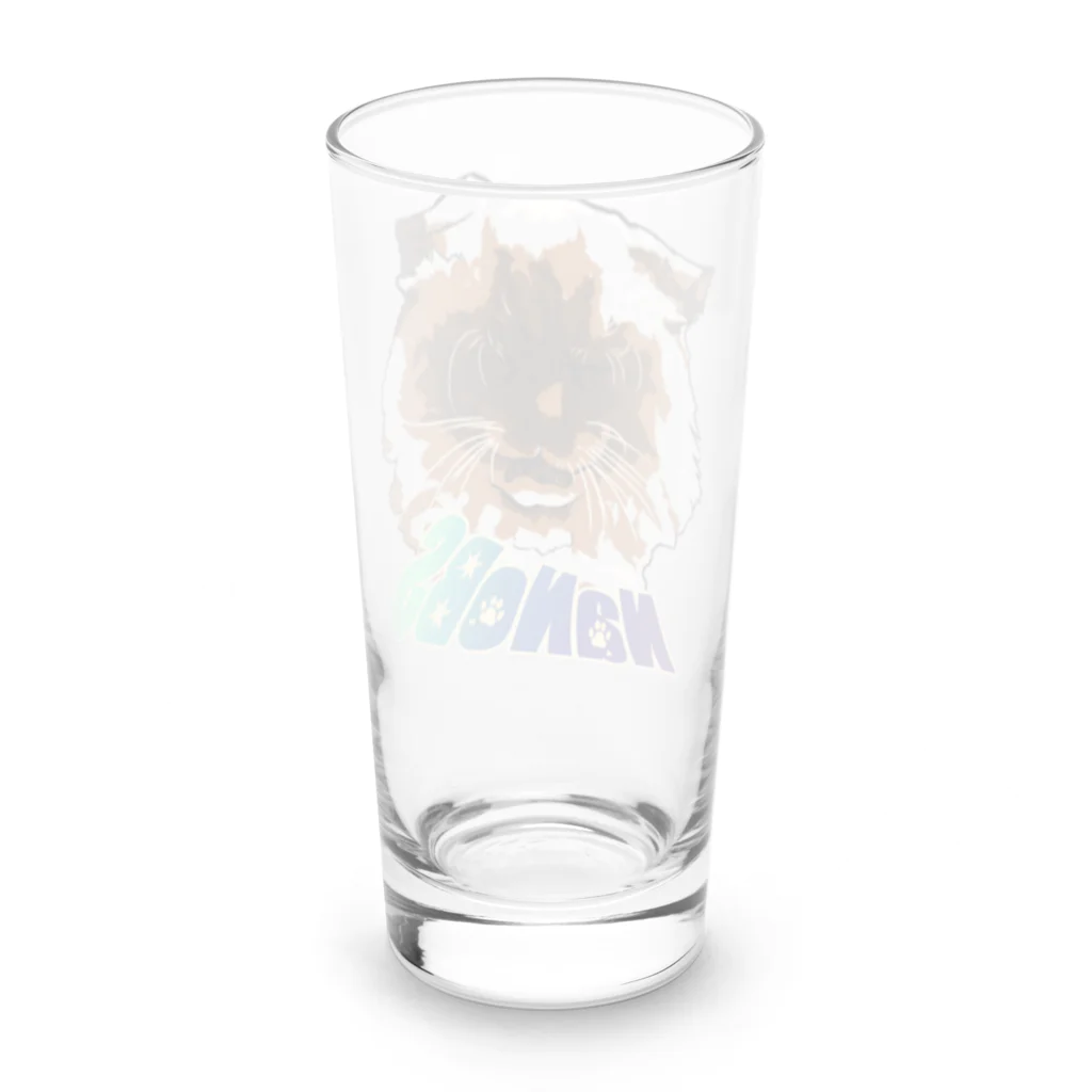 BFCisのBLACK FACE CAT is super color Long Sized Water Glass :back