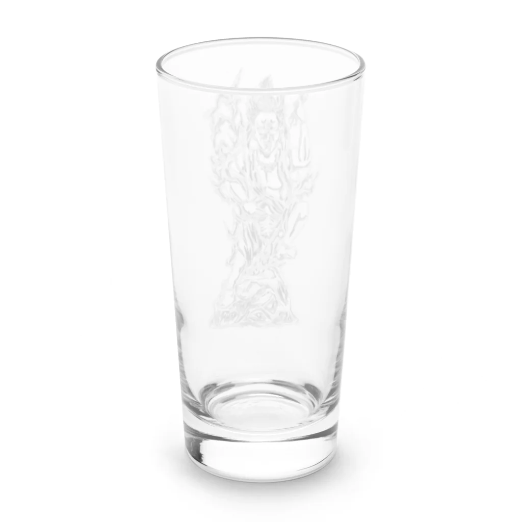 ギャグサーカスの金剛蔵王権現白色降臨 Long Sized Water Glass :back